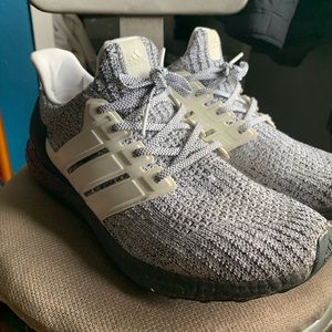Used Adidas Ultraboost 3.0 cookies and cream 12